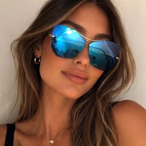 Cat #3 mirror sunglasses like new